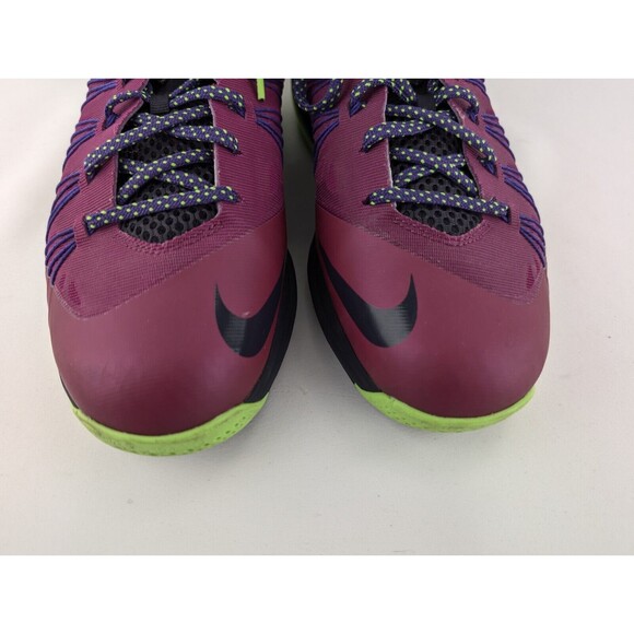 Size 12 - Nike‎ Air Max LeBron 10 Low Raspberry LeBroncurial Basketball Sneakers main image 11